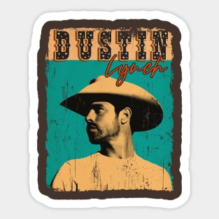 Dustin Vintage Sticker